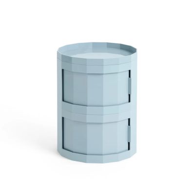 HAY - Facet Cabinet 20 sivukaappi, vaaleansininen, ABS