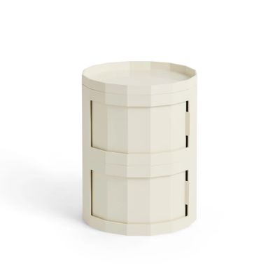 HAY - Facet Cabinet 20 sivukaappi, kermanvärinen, ABS