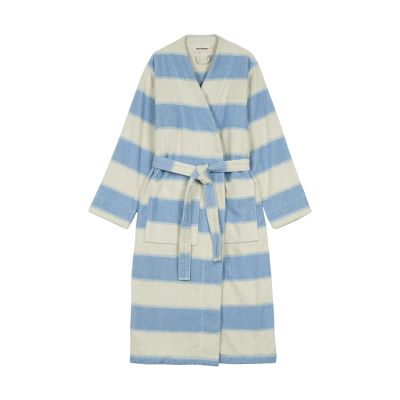 Marimekko Galleria kylpytakki Vaaleansininen, meloni, XL