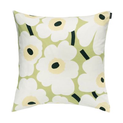 Marimekko Pieni Unikko tyynynpäällinen 50 x 50 cm Päärynä, off white, meloni