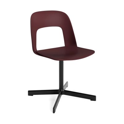 HAY Layout Chair 131 tuoli Bordeaux-black