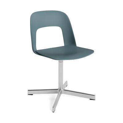 HAY Layout Chair 131 tuoli Ocean-kiillotettu alumiini