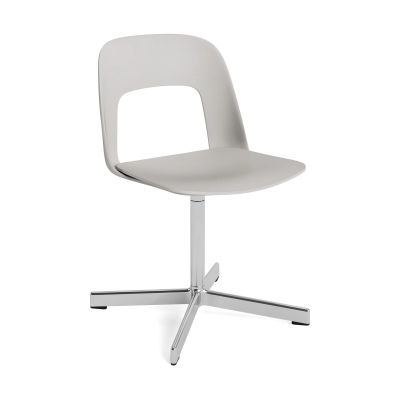 HAY Layout Chair 131 tuoli Sky grey-kiillotettu alumiini