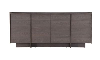 Veke Japandi senkki 200x38x90 cm tummanruskea, kuvausmalli