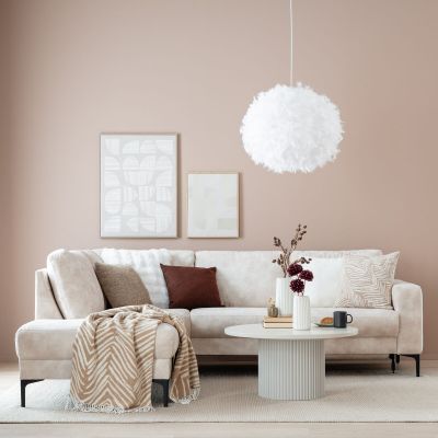 Hjort Knudsen Hjort Studio avokulmasohva mekanismilla vasen beige Adore 3214