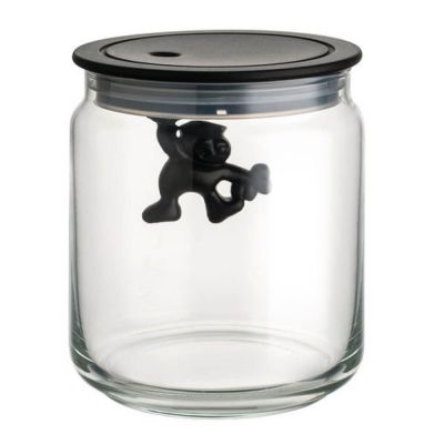 Alessi - Gianni Lasipurkki 0,7 L Musta