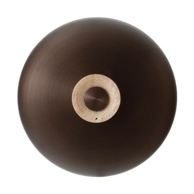 Audo Copenhagen Reverse seinävalaisin kiinteä asennus Bronzed aluminium