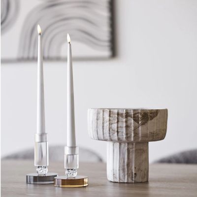 House Nordic sementti maljakko Ø20,5x18,5 cm ruskea/beige