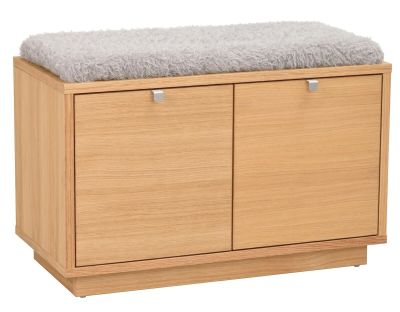 Rowico Home Confetti penkki 70x35 cm öljytty tammi/harmaa lampaantalja