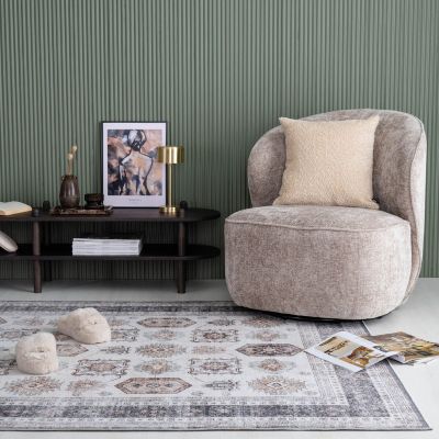 Veke Soraya matto 80x200 cm luonnonvalkoinen