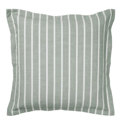 Broste Copenhagen - Marta Tyynynpäällinen 50x50 cm Agave Green/Light Beige