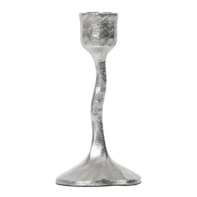 Broste Copenhagen - Amy Kynttilänjalka 7,5x15 cm Hopea