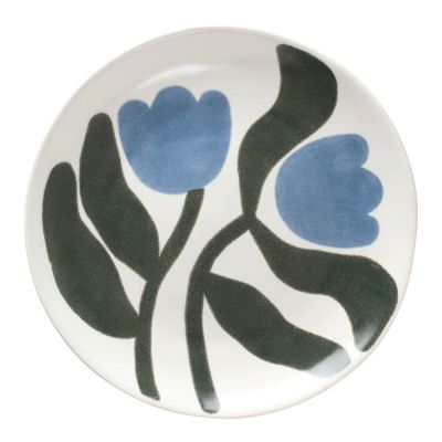 Broste Copenhagen - Dora Lautanen 20 cm Dusty Blue/Agave Green