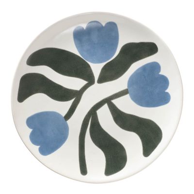 Broste Copenhagen - Dora Lautanen 26 cm Dusty Blue/Agave Green