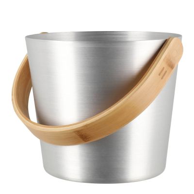 Rento - Saunasanko 25,5 cm Teräs/Bambu