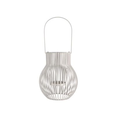 Uyuni Lighting - UPSIDE DOWN Lyhty Medium Outdoor vaaleanharmaa