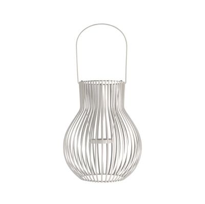 Uyuni Lighting - UPSIDE DOWN Lyhty Large Outdoor, vaaleanharmaa