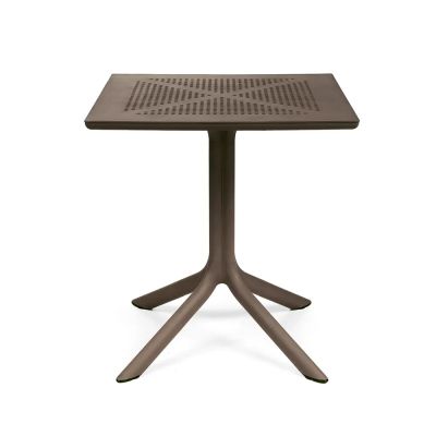 Nardi, Clip pöytä 70x70 cm Tabacco