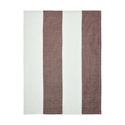 Ferm Living Hale keittiöpyyhe 50x70 cm Chestnut-frosted lime