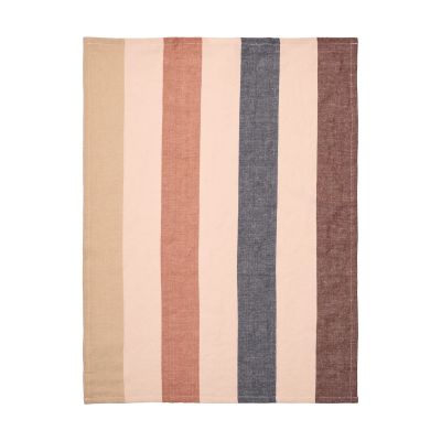 Ferm Living Hale keittiöpyyhe 50x70 cm Cashmere-mocha-indigo blue