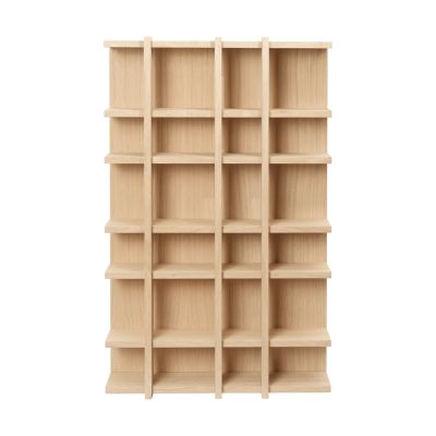 Ferm Living Tilem kirjahylly Tammi-viilu, 4x6