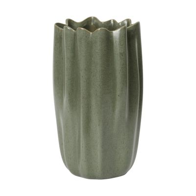 Ferm Living Nium maljakko Dark sage, 23 cm