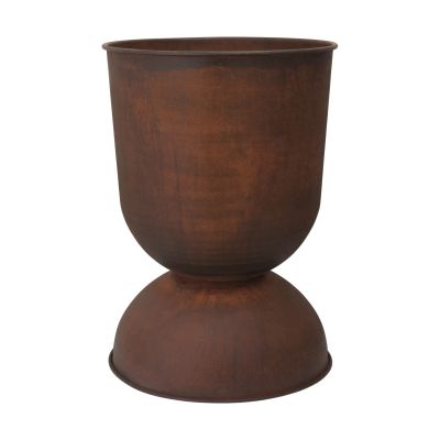 Ferm Living Hourglass ruukku, suuri Ø50 cm Ruoste