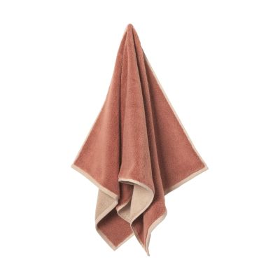Ferm Living Ekko pyyhe Mocha-cashmere, 50x100 cm