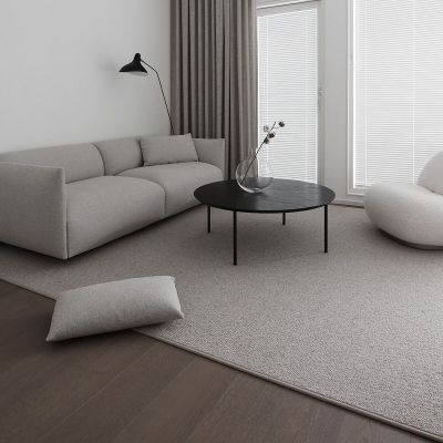 VM Carpet Hiillos villamatto 195x195 cm harmaa 740, vakiokantti