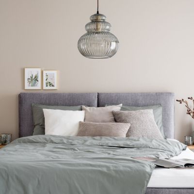 Unia sängynpääty tyynyillä 160x105cm, Harmaa Vogue 14-VARASTOVAURIO