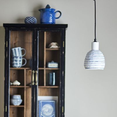 Bloomingville Elga riippuvalaisin valkoinen