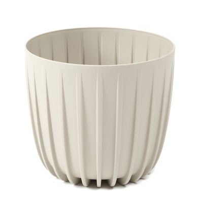 4Living Mira ruukku Ø24 cm beige kierrätysmuovia