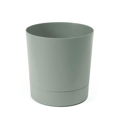 4Living Aura ruukku aluslautasella 14,5 cm vihreä