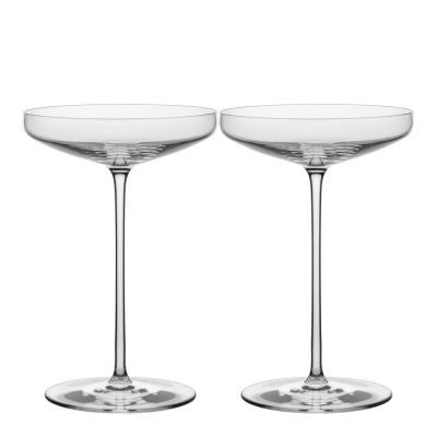 Orrefors - Orrefors x Björn Frantzénc Coupe -lasi 21 cl 2 kpl