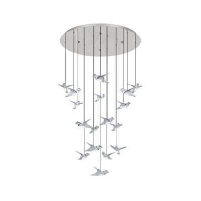 Stars of Light - Paratebueno riippuvalo, kromi, pyöreä EGLO