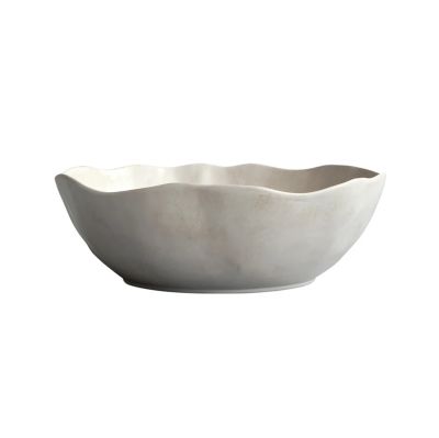 101 COPENHAGEN - Native-kulho, korkeus 16 cm, kivi, valkoinen –