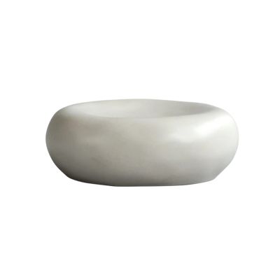 101 COPENHAGEN - Native-kulho, korkeus 7 cm, kivi, valkoinen –