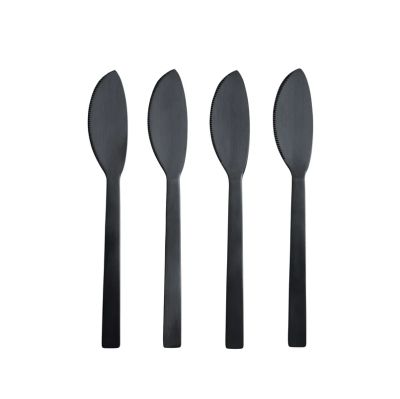 101 COPENHAGEN - Kogei voiveitsi, 4 kpl, musta, 17 cm