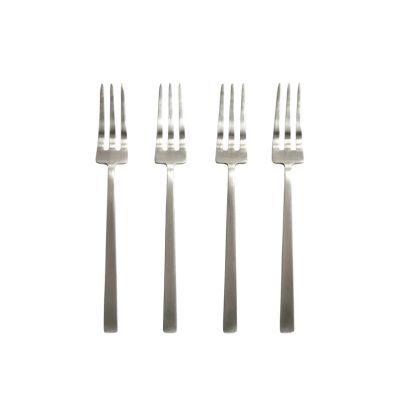 101 COPENHAGEN - Kogei-jälkiruokahaarukka, 4 kpl, teräs, korkeus 16 cm –