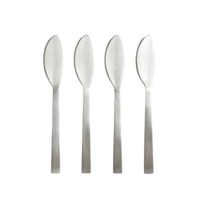 101 COPENHAGEN - Kogei voiveitsisetti, 4 kpl, teräs, korkeus 17 cm –