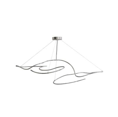 101 COPENHAGEN - Ghost LED-riippuvalaisin, 155 cm, kromi