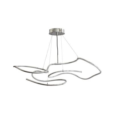 101 COPENHAGEN - Ghost LED-riippuvalaisin, 116 cm, kromi