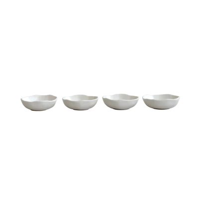 101 COPENHAGEN - Native-kulho, korkeus 3 cm, 4 kpl:n sarja, valkoinen
