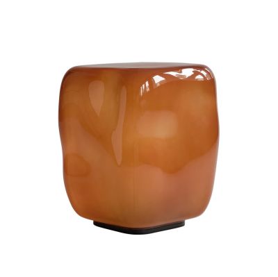 101 COPENHAGEN - Ishi sivupöytä, karamelli, 32 cm, lasi