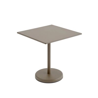 Muuto, Linear Steel Bistropöytä 70x70 cm Taupe