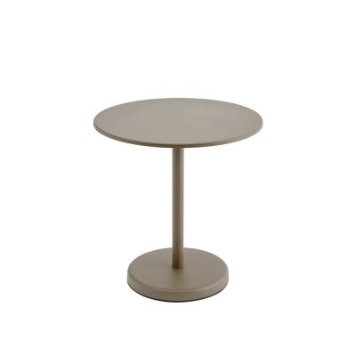 Muuto, Linear Steel Bistropöytä Ø70 Taupe