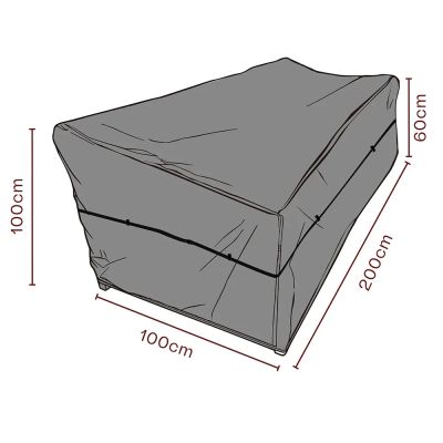 Brafab, Huonekalusuoja sohva 200x100x100 cm Premium