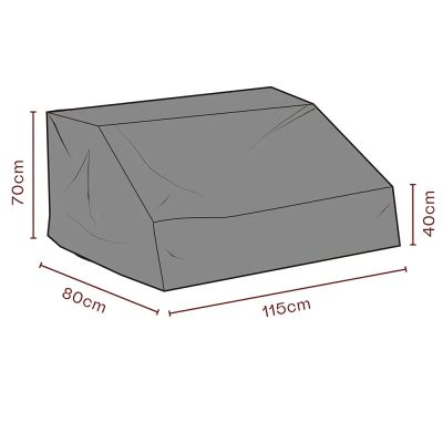 Brafab, Huonekalusuoja keskiosa 115x70/40x80 cm Premium