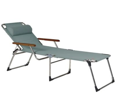 Fiam, Amigo H40 with armrest sage green