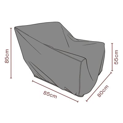 Brafab, Huonekalusuoja nojatuoli 80x85x85 cm Premium